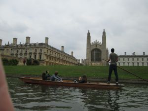 King's College Chapel viewed from the Backs.