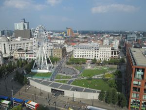 View from the Mercur over Piccadilly Gardens
