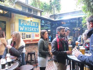 Liquid gold in the Temple Bar pub
