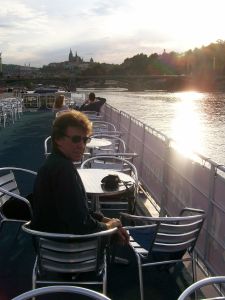 Cruising on the Vltava