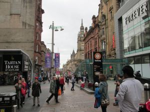 Busy Buchanan Street