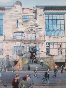 Glasgow School of Art, as it is and as it's meant to be